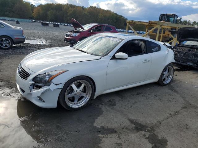 JN1CV6EL6FM890660 - 2015 INFINITI Q60 JOURNEY WHITE photo 1