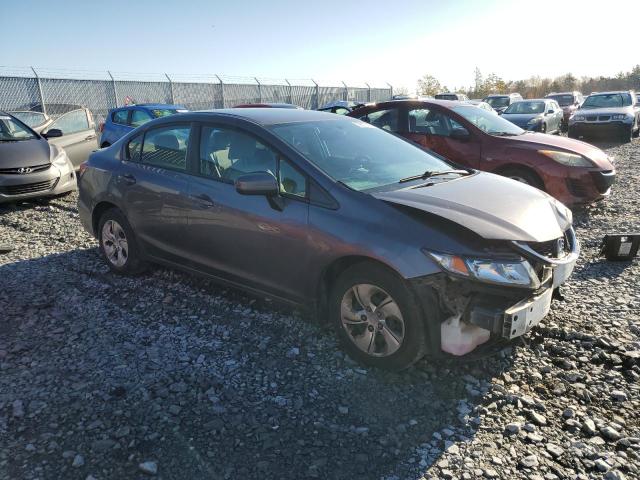 2HGFB2F48FH031240 - 2015 HONDA CIVIC LX GRAY photo 4