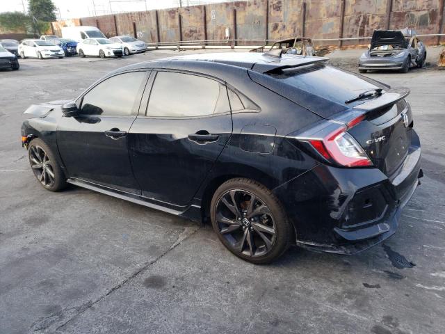 SHHFK7G4XJU212900 - 2018 HONDA CIVIC SPORT BLACK photo 2