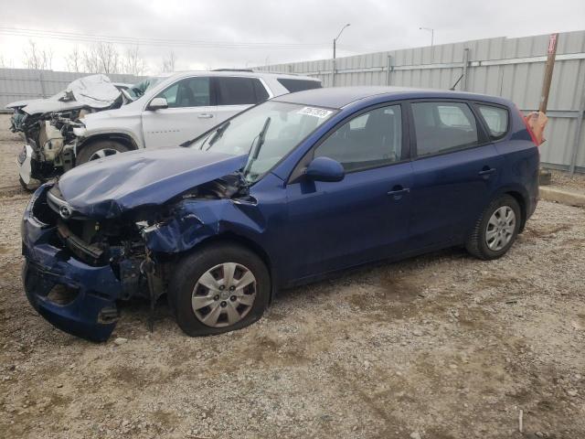 KMHDB8AE7CU145548 - 2012 HYUNDAI ELANTRA TO GLS BLUE photo 1