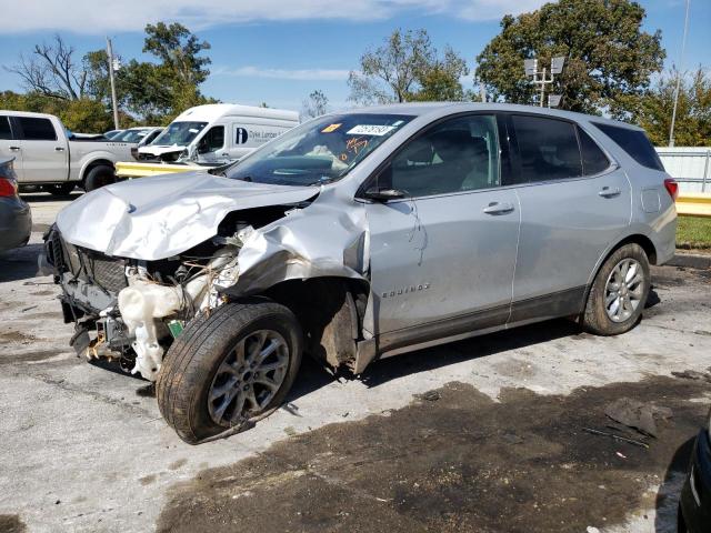 2GNAXJEV0J6270145 - 2018 CHEVROLET EQUINOX LT SILVER photo 1