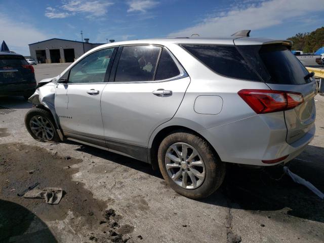 2GNAXJEV0J6270145 - 2018 CHEVROLET EQUINOX LT SILVER photo 2