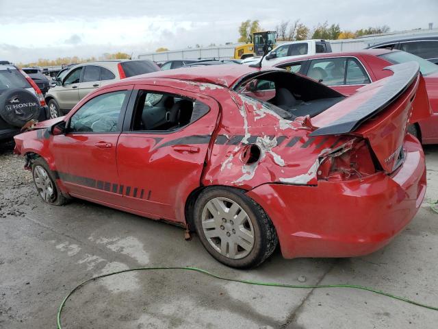 1B3BD4FB9BN540807 - 2011 DODGE AVENGER EXPRESS RED photo 2