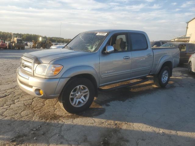 5TBET341X5S486024 - 2005 TOYOTA TUNDRA DOUBLE CAB SR5 SILVER photo 1