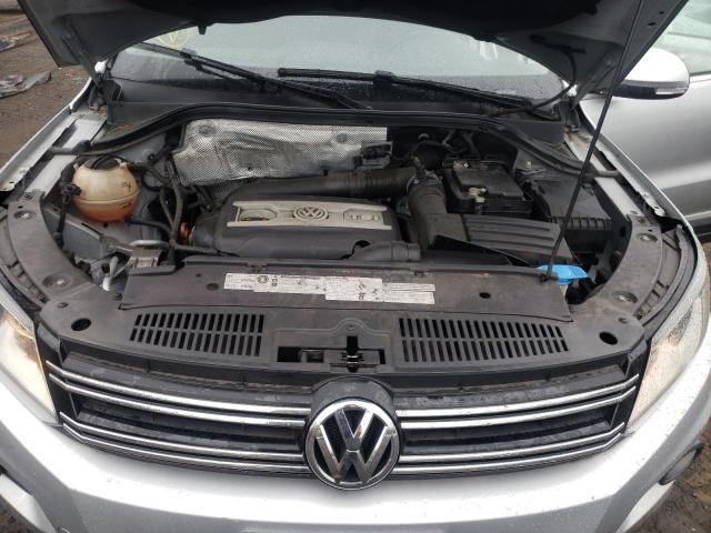 WVGBV7AX1DW507809 - 2013 VOLKSWAGEN TIGUAN S SILVER photo 12