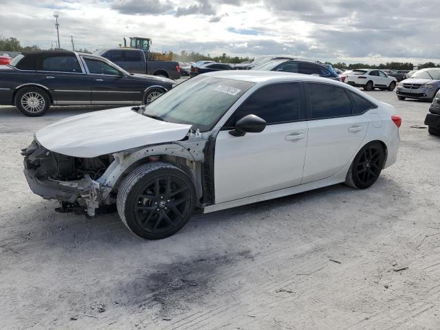 2HGFE2F5XNH566780 - 2022 HONDA CIVIC SPORT თეთრი ფოტო 1