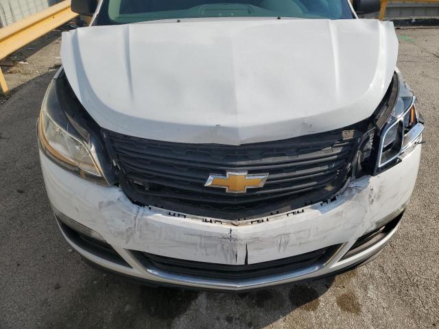 1GNKRFKD3HJ325160 - 2017 CHEVROLET TRAVERSE LS WHITE photo 12