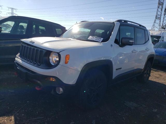 ZACCJBCB3HPF12392 - 2017 JEEP RENEGADE TRAILHAWK WHITE photo 1