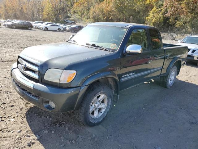 5TBBT44116S482552 - 2006 TOYOTA TUNDRA ACCESS CAB SR5 GREEN photo 1