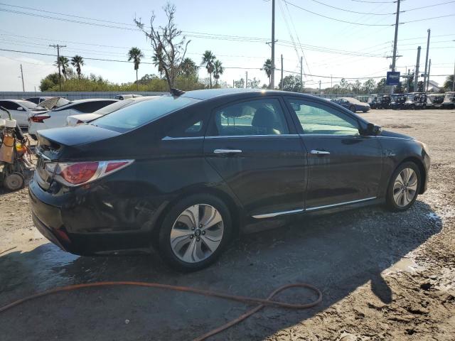 KMHEC4A41DA079258 - 2013 HYUNDAI SONATA HYBRID BLACK photo 3