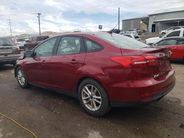 1FADP3F25FL341155 - 2015 FORD FOCUS SE BURGUNDY photo 2