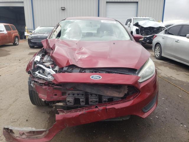 1FADP3F25FL341155 - 2015 FORD FOCUS SE BURGUNDY photo 5