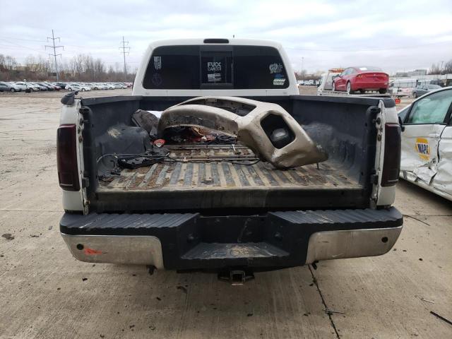 1FT7W2BT3BEA03755 - 2011 FORD F250 SUPER WHITE photo 6