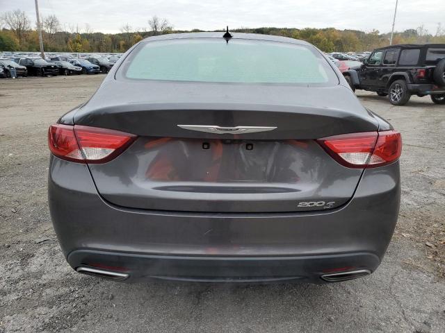 1C3CCCBG3FN536053 - 2015 CHRYSLER 200 S BLACK photo 6