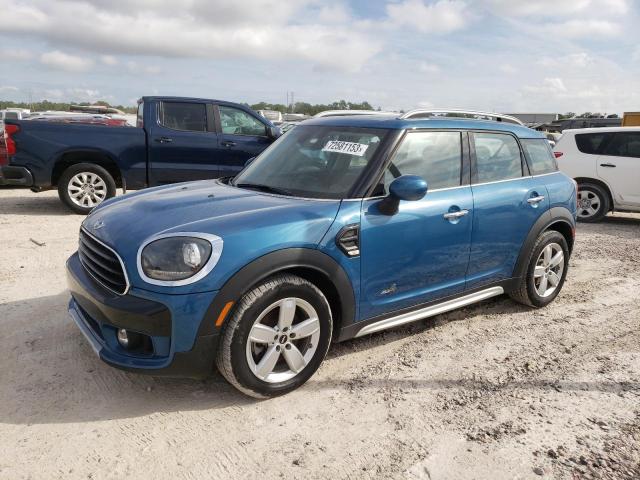 WMZYV5C30H3B75739 - 2017 MINI COOPER COUNTRYMAN ALL4 BLUE photo 1