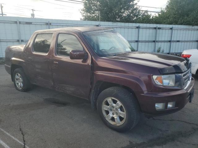 5FPYK1F46AB007039 - 2010 HONDA RIDGELINE RTS MAROON photo 4