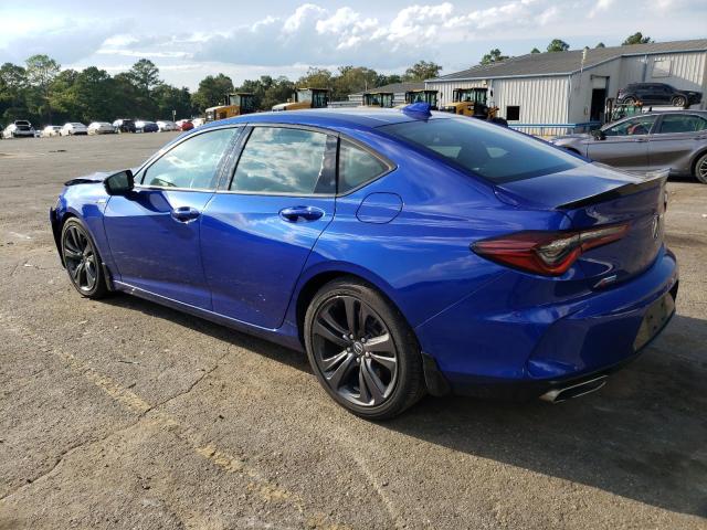 19UUB5F52MA007173 - 2021 ACURA TLX TECH A BLUE photo 2