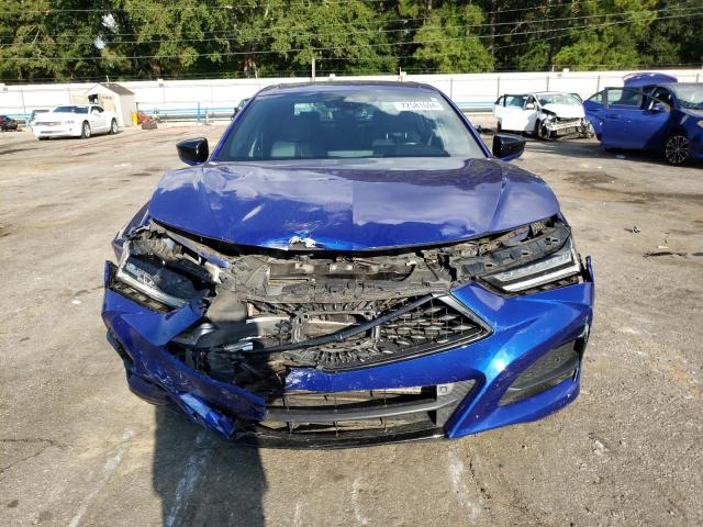 19UUB5F52MA007173 - 2021 ACURA TLX TECH A BLUE photo 5