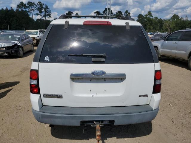 1FMEU63E67UA55152 - 2007 FORD EXPLORER XLT WHITE photo 6