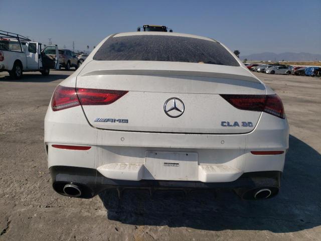 W1K5J5BBXLN092911 - 2020 MERCEDES-BENZ CLA AMG 35 4MATIC WHITE photo 6