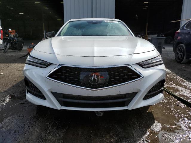 19UUB5F44MA008090 - 2021 ACURA TLX TECHNOLOGY WHITE photo 5