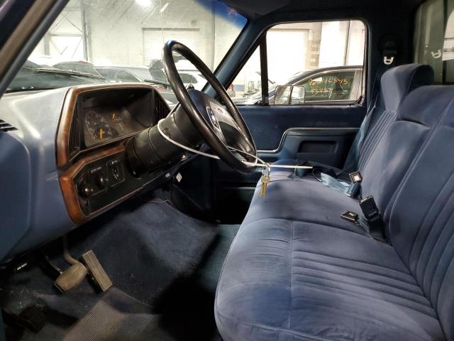 1FTCF15N2HPA32344 - 1987 FORD F150 TWO TONE photo 7