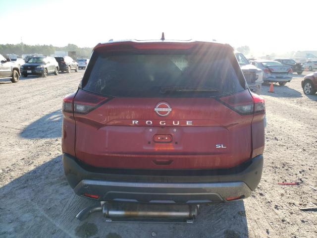 5N1BT3CAXPC798887 - 2023 NISSAN ROGUE SL RED photo 6