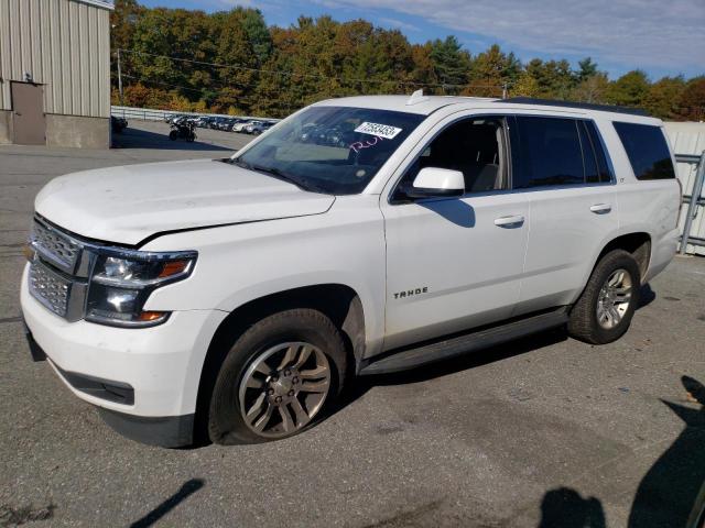 1GNSKBKC7JR107542 - 2018 CHEVROLET TAHOE K1500 LT WHITE photo 1