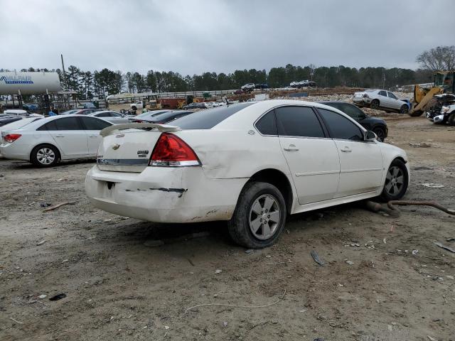 2G1WT57K391101372 - 2009 CHEVROLET IMPALA 1LT WHITE photo 3