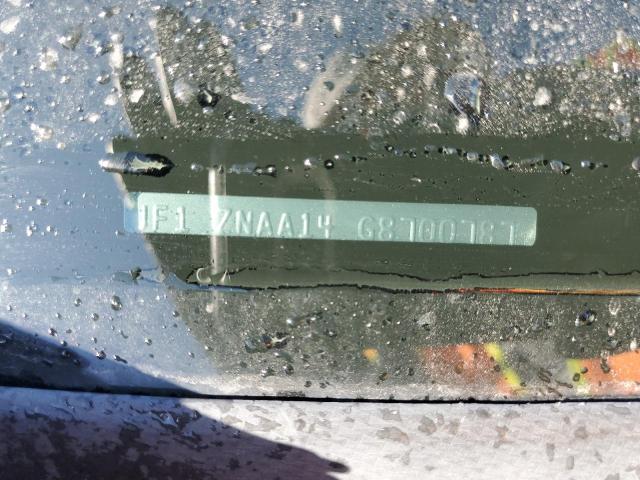 JF1ZNAA14G8700787 - 2016 TOYOTA SCION FR-S 石墨色 照片 12