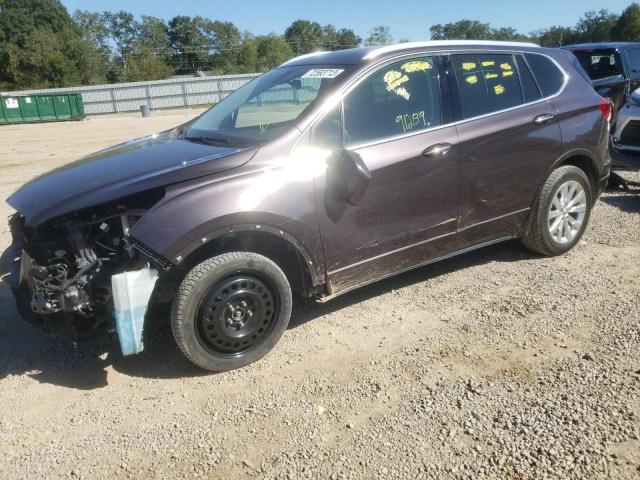 LRBFXBSA5HD192526 - 2017 BUICK ENVISION ESSENCE Մանուշակագույն լուսանկար 1