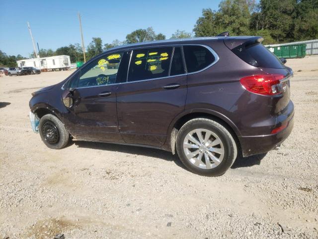 LRBFXBSA5HD192526 - 2017 BUICK ENVISION ESSENCE Մանուշակագույն լուսանկար 2