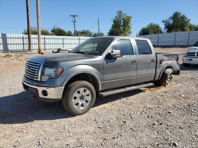 1FTFW1EF5CKD16997 - 2012 FORD F150 SUPERCREW GRAY photo 1