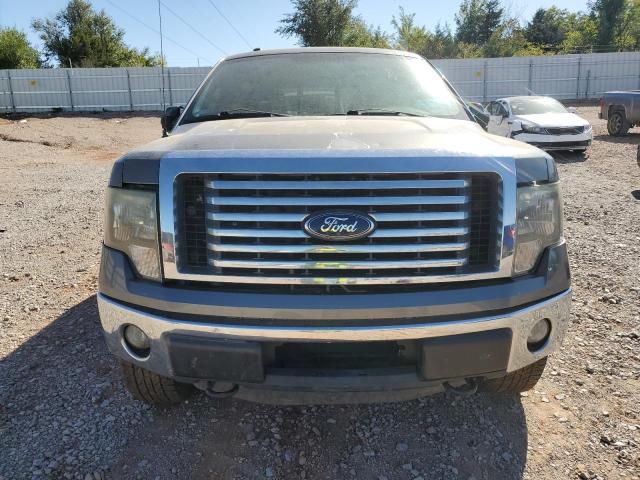 1FTFW1EF5CKD16997 - 2012 FORD F150 SUPERCREW GRAY photo 5