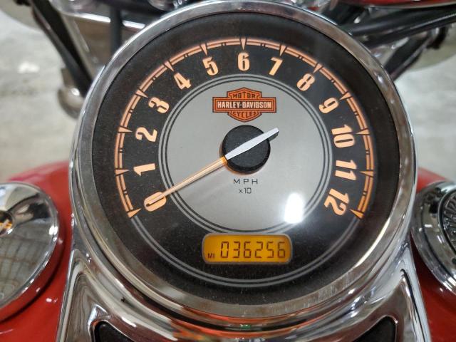 1HD1BW511AB022354 - 2010 HARLEY-DAVIDSON FLSTC RED photo 7