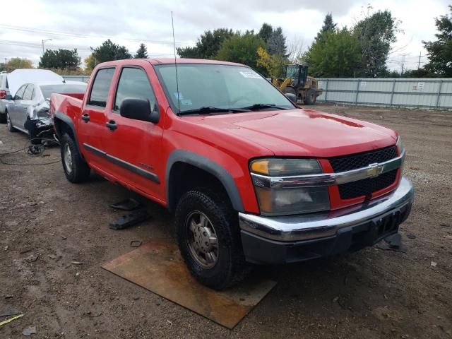 1GCDT136358266863 - 2005 CHEVROLET COLORADO RED photo 4