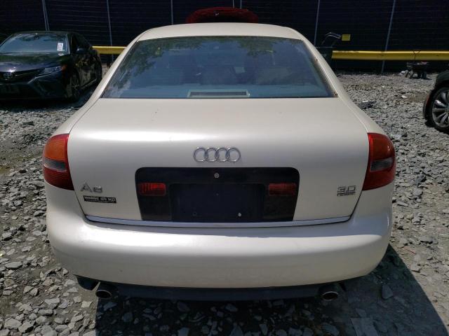 WAULT54B72N046506 - 2002 AUDI A6 3.0 QUATTRO WHITE photo 6