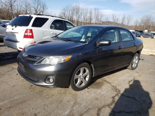 2T1BU4EE1CC896280 - 2012 TOYOTA COROLLA BASE GRAY photo 1