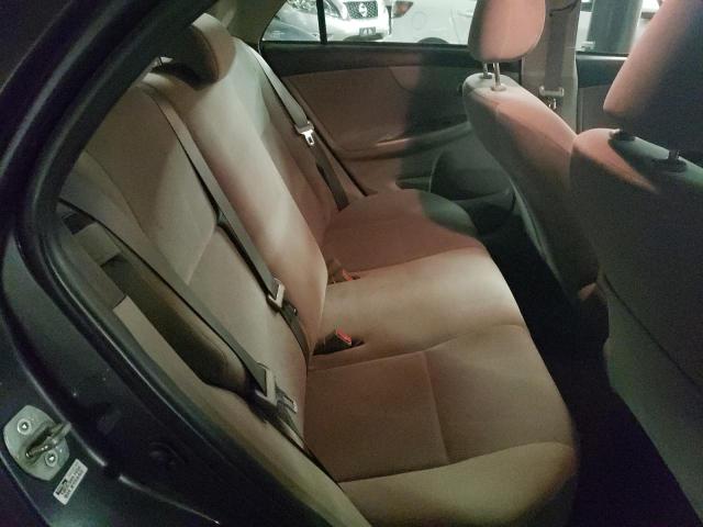 2T1BU4EE1CC896280 - 2012 TOYOTA COROLLA BASE GRAY photo 10