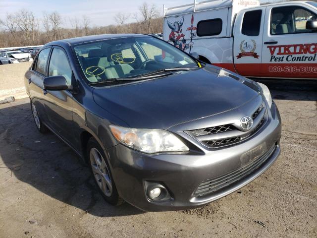 2T1BU4EE1CC896280 - 2012 TOYOTA COROLLA BASE GRAY photo 4