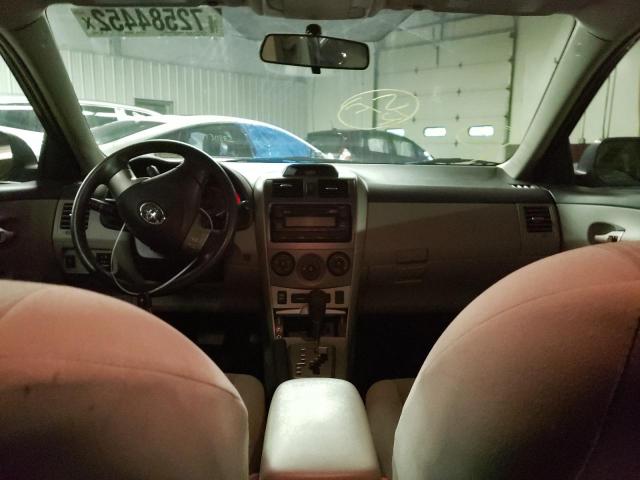 2T1BU4EE1CC896280 - 2012 TOYOTA COROLLA BASE GRAY photo 8