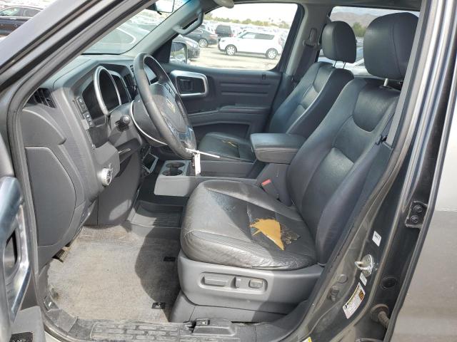 2HJYK16518H513847 - 2008 HONDA RIDGELINE RTL GRAY photo 7