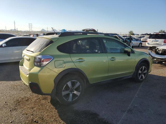 JF2GPBKC9EH266625 - 2014 SUBARU XV CROSSTR 2.0I HYBRID TOURING GREEN photo 3