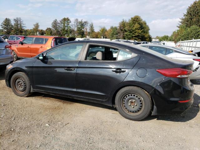 KMHD74LFXHU433006 - 2017 HYUNDAI ELANTRA SE BLACK photo 2