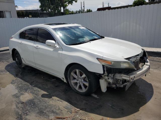 19UUA8F54DA002822 - 2013 ACURA TL TECH WHITE photo 4