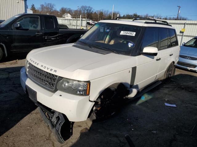 SALME1D48AA321889 - 2010 LAND ROVER RANGE ROVE HSE WHITE photo 1