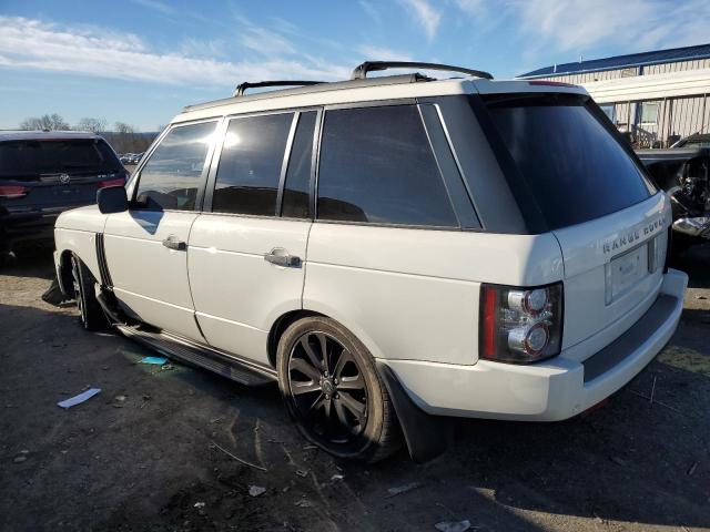 SALME1D48AA321889 - 2010 LAND ROVER RANGE ROVE HSE WHITE photo 2