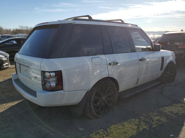 SALME1D48AA321889 - 2010 LAND ROVER RANGE ROVE HSE WHITE photo 3