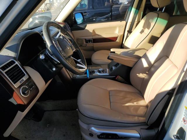 SALME1D48AA321889 - 2010 LAND ROVER RANGE ROVE HSE WHITE photo 7