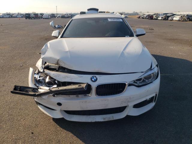 WBA4B1C50GG242388 - 2016 BMW 435 I GRAN COUPE WHITE photo 5